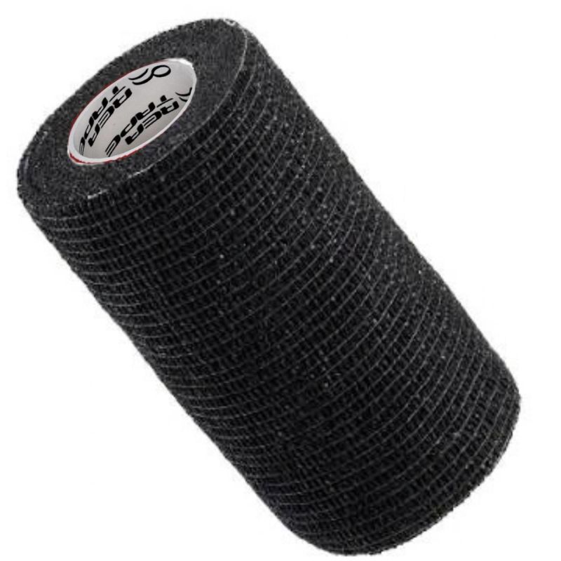 3. REA TAPE ELASTIC BANDAGE COHESIVE BAND SELF-ADHERING 4.5 M 7.5 CM BLACK