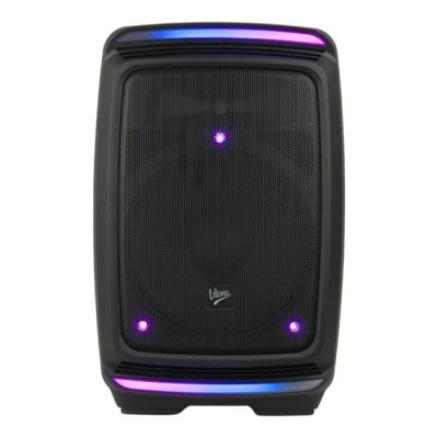 6. V-TONE OrionX 14 ACCU - Active speaker, black, rechargeable, Bluetooth, TWS, USB, AUX, FM, DSP, extendable handle, transport wheels, 135W RMS