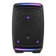 6. V-TONE OrionX 14 ACCU - Active speaker, black, rechargeable, Bluetooth, TWS, USB, AUX, FM, DSP, extendable handle, transport wheels, 135W RMS