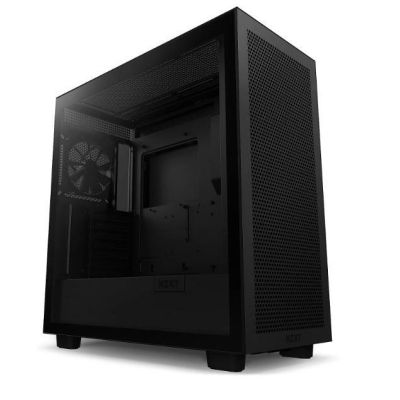 7. NZXT H7 FLOW MIDI TOWER CASE WITH WINDOW BLACK (2024)