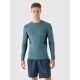 Men's quick-drying running longsleeve 4F 4FWAW24TFLOM252-40S