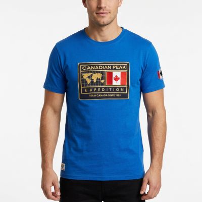 7. Canadian Peak T-shirt JOFOTENEAK ROYAL BLUE RM MEN 254 (RBMSZ1258H/CP-BLEU ROYAL)