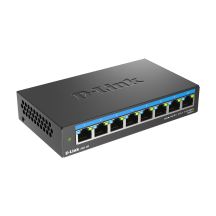 D-Link 8-Port Multi-Gigabit 2.5G Desktop Switch - Unmanaged - L2 - 2.5G Ethernet (100/1000/2500)