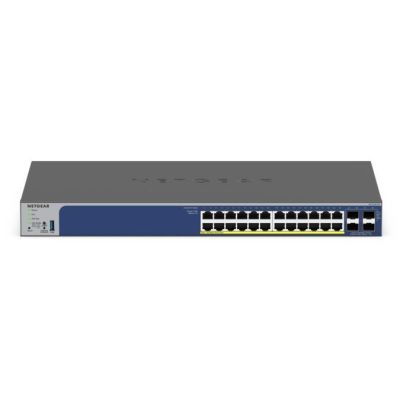 11. Switch Netgear GS728TXPv3 28p PoE 190W (PoE+: 24p) Managed Gigabit/10G