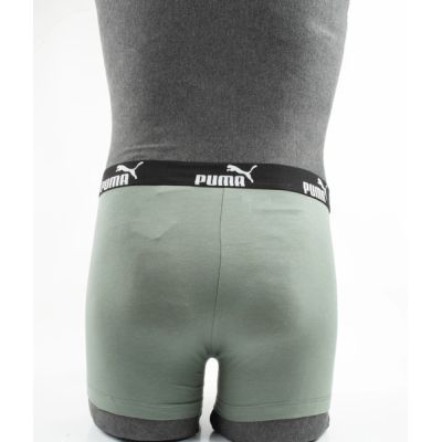 10. Puma Men's Boxer Briefs 9-Pack Black Gray Khaki Comfortable Cotton