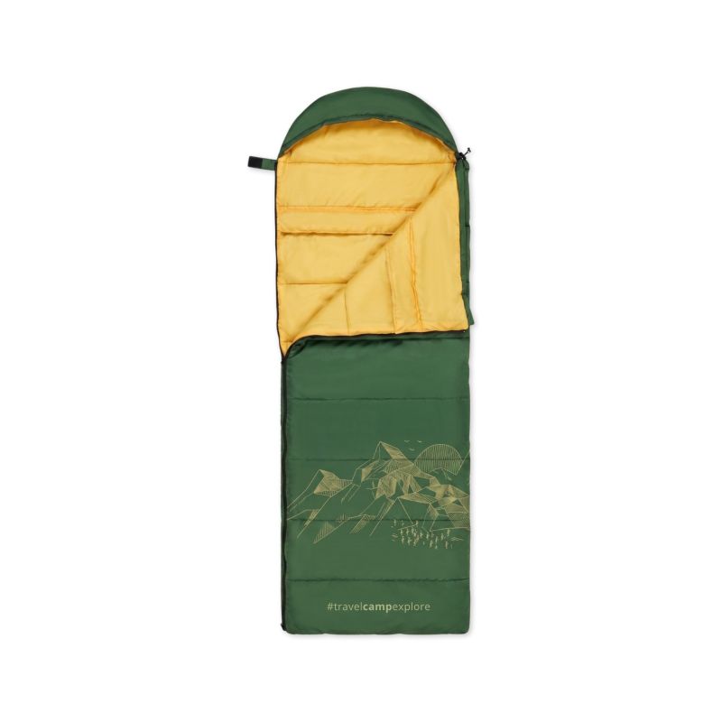 6. OFFLANDER TRAVEL SLEEPING BAG WITH HOOD