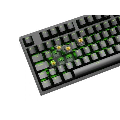 9. GENESIS Thor 404 TKL Gaming Keyboard USB QWERTZ German Black