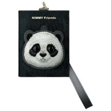 Nimmy Big Eyed Pet 2.0 Cat Wallet Card Holder - Black