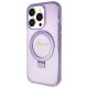 2. Guess Ring Stand Script Glitter MagSafe case for iPhone 14 Pro Max - purple