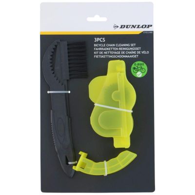 12. DUNLOP 3-PIECE BIKE CLEANING BRUSH SET