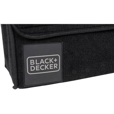 12. ORGANIZER STORAGE BAG CAR 29X15X30cm BLACK + DECKER