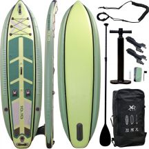 SUP BOARD SET FOR FISHERS 150KG INFLATABLE 330x99x15CM