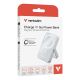 5. Verbatim Charge 'n' Go Magnetic Wireless Lithium Polymer (LiPo) 10000 mAh Wireless Charging Blue