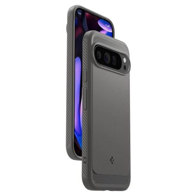 7. Spigen Rugged Armor Case for Google Pixel 9 Pro XL - Gray