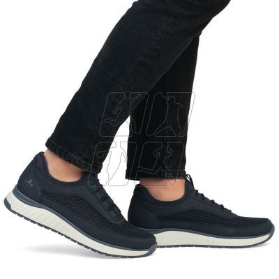 4. Comfortable Rieker M RKR657 shoes, navy blue