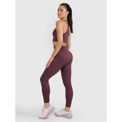 Women's seamless training leggings 4F 4FWAW25TFTIF359-81S