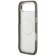 7. Karl Lagerfeld IML Glitter Karl & Choupette Heads Logo MagSafe iPhone Air Case - Black