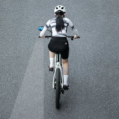 3. Rockbros F-253W Anti-Glare Carbon Fiber Arm Bicycle Mirror - Left