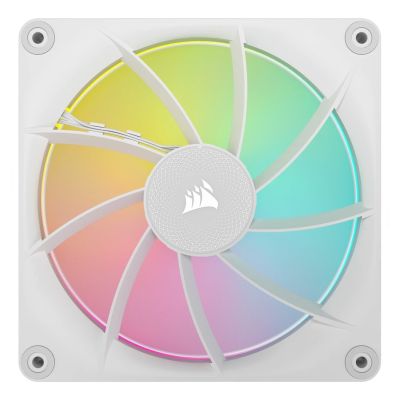 5. Corsair CO-9051031-WW computer cooling system Computer case Fan 14 cm White 1 pc.