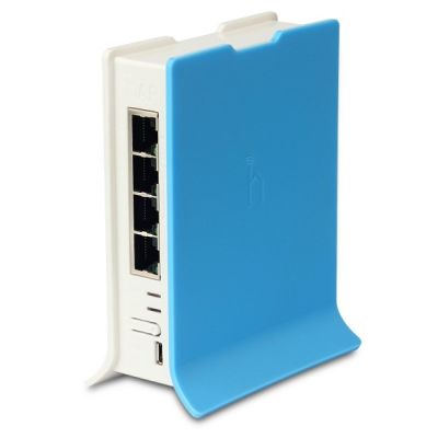 17. MikroTik hAP lite TC WiFi 4 Router (RB941-2nD-TC) 2.4 GHz (2x2), 4 ports