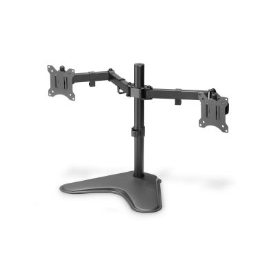 43. DIGITUS DOUBLE DESK STAND 2XLCD MAX. 32" MAX. 2X 8KG TILT-SWIVEL QUICK-RELEASE DA-90401