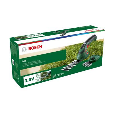 5. BOSCH.ISIO3 GRASS AND SHRUB SHEARS