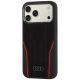 3. Audi R8 Genuine Leather MagSafe Case for iPhone 18 Pro Max / 17 Pro Max - Black and Red