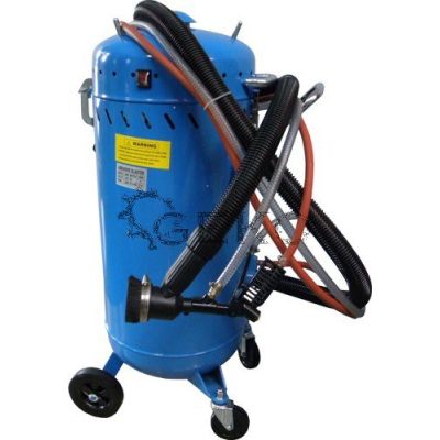 GEKO 106L SIPHON SANDBLASTER WITH VACUUM CLEANER