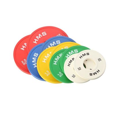 Bumper Olympic Plate Set 2x (0.5kg, 1kg, 1.5kg, 2kg, 2.5kg) HMS CBRS Set