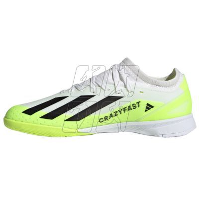2. Adidas X Crazyfast.3 IN Jr IE1563 football shoes