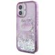 2. Hello Kitty Liquid Glitter 50TH Anniversary Party iPhone 16 Case - Purple