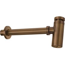 Round sink siphon