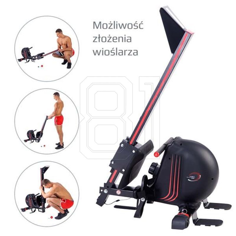 29. HMS ZM1502 magnetic rowing machine