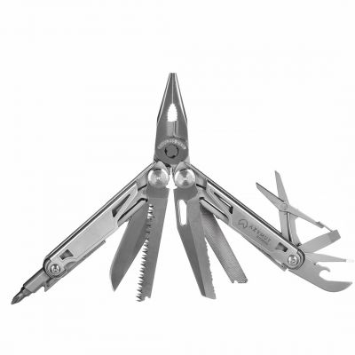 2. AZYMUT Giewon Multitool - 14 tools + belt holster (H2038)