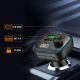 4. Tech-Protect CC07 3-Port PD 54W Car Charger + Bluetooth FM Transmitter - Black