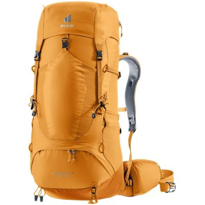 8. Deuter Aircontact Lite 40 + 10 amber-maple Hiking Backpack