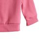 5. Adidas Essentials Pink and Gray Kids Tracksuit JY0303