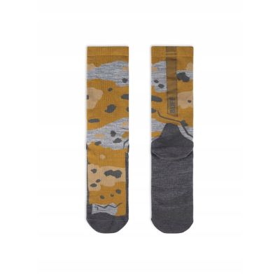 3. Buff MERINO LIGHTWEIGHT CREW SOCK LWC2 UMBER KHAKI L socks