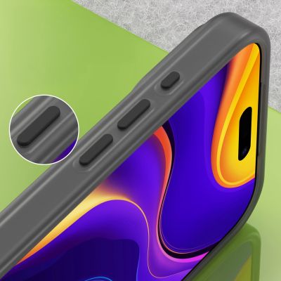 8. Magnetic Abrasive iPhone 17 Pro Max Case Compatible with MagSafe - Matte Black