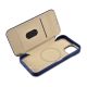 16. iCarer CE Premium Leather Folio Case iPhone 14 Plus Magnetic Flip Leather Folio Case MagSafe Blue (WMI14220715-BU)