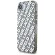 2. Karl Lagerfeld IML Repeat Logo case for iPhone 16e - silver