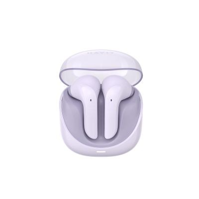 3. Havit Modern Buds Bluetooth Headphones (Purple)