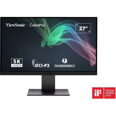 Viewsonic VP2788-5K Computer Monitor 68.6 cm (27") 5120 x 2880 px 5K Ultra HD LED Black