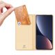 2. Dux Ducis Skin Pro Case Xiaomi 13 Flip Card Wallet Gold Stand