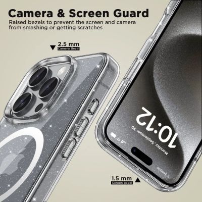 3. Tech-Protect FlexAir Hybrid MagSafe Case for iPhone 16 Pro Max - Clear
