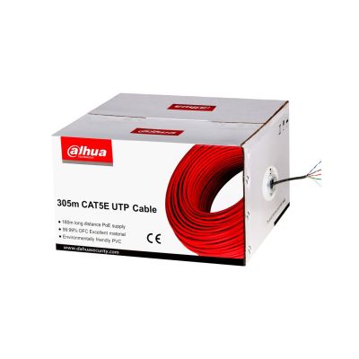 10. Dahua Technology PFM920I-5EUN 305m Cat5e U/UTP (UTP) network cable