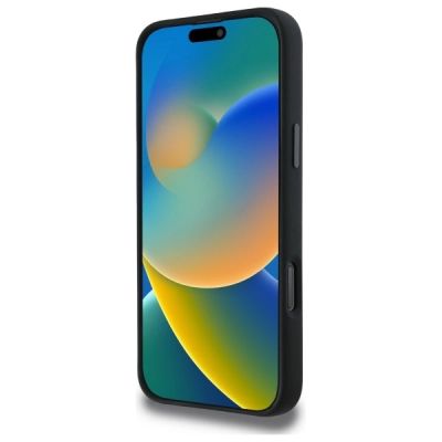 5. BMW Silicone Middle Stripe MagSafe Case for iPhone 16 Pro Max - Black