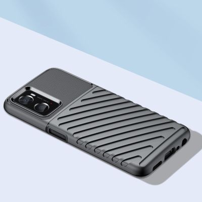 8. Thunder Case flexible armored cover for Oppo A76 / Oppo A36 / Realme 9i black