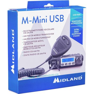 3. CB Radio Midland M-Mini AM/FM multi USB