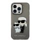 3. Karl Lagerfeld Glitter Karl&Choupette case for iPhone 14 Pro Max - black